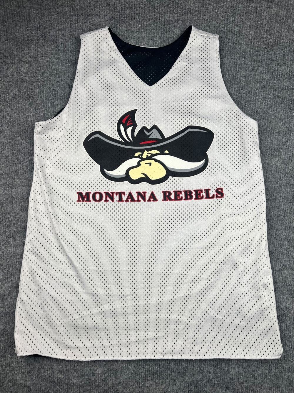 Montana Rebels Reversible Basketball Jersey Large #888